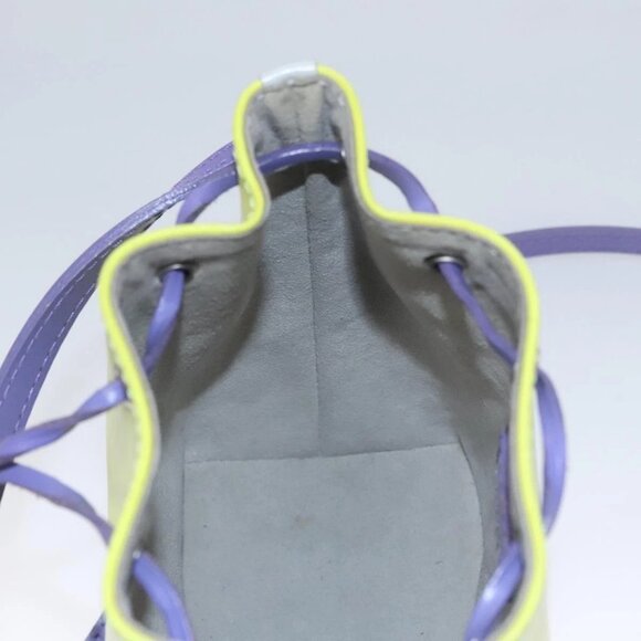 LOUIS VUITTON Epi Nanonoe Shoulder Bag Yellow M42501 LV Auth 114521V - Picture 13 of 16